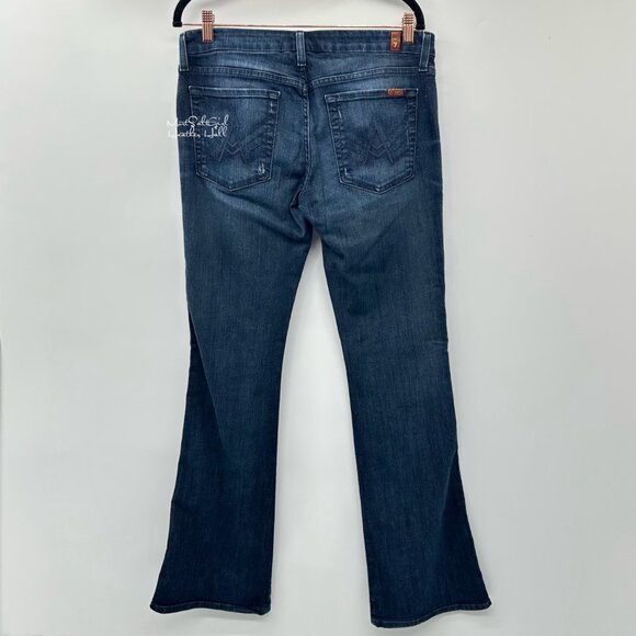 7 For All Mankind A Pocket Bootcut Jeans Size 31 - Picture 4 of 7